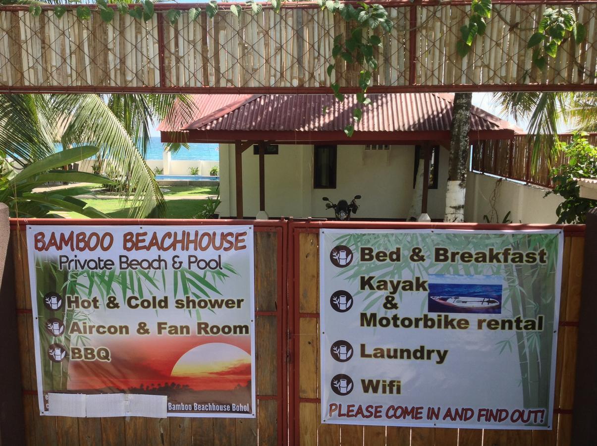 Bamboo Beachhouse Dormitory Garcia Hernandez Екстер'єр фото